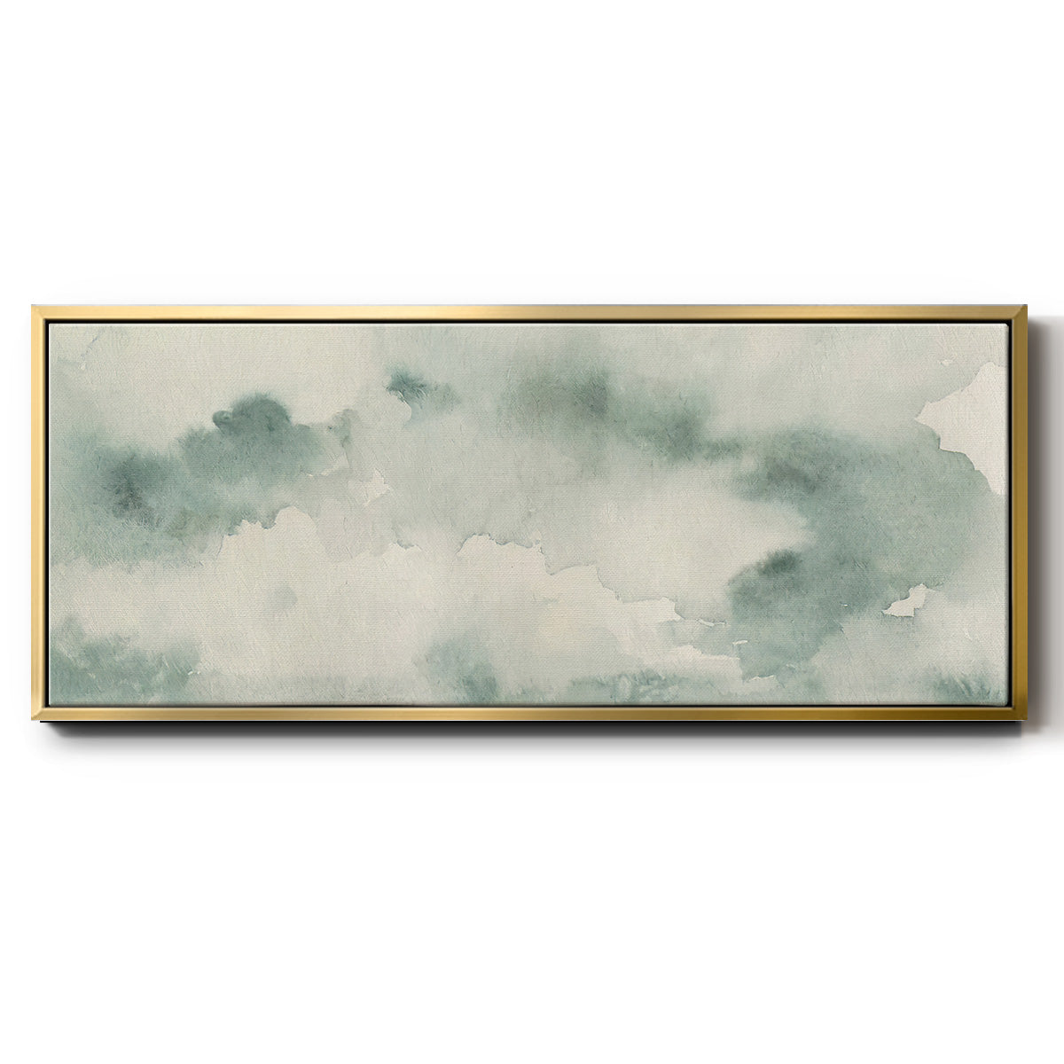 Ocean Impression III - Floater Framed Canvas Print