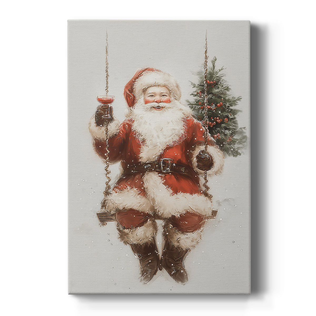 Night of Tinsel-Gold Dawn - Canvas Art Print