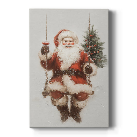 Night of Tinsel-Gold Dawn - Canvas Art Print