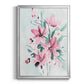 Posy Blooms I - Modern Framed Canvas Print