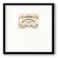 Antique French Label I - Double Matboard Framed Print