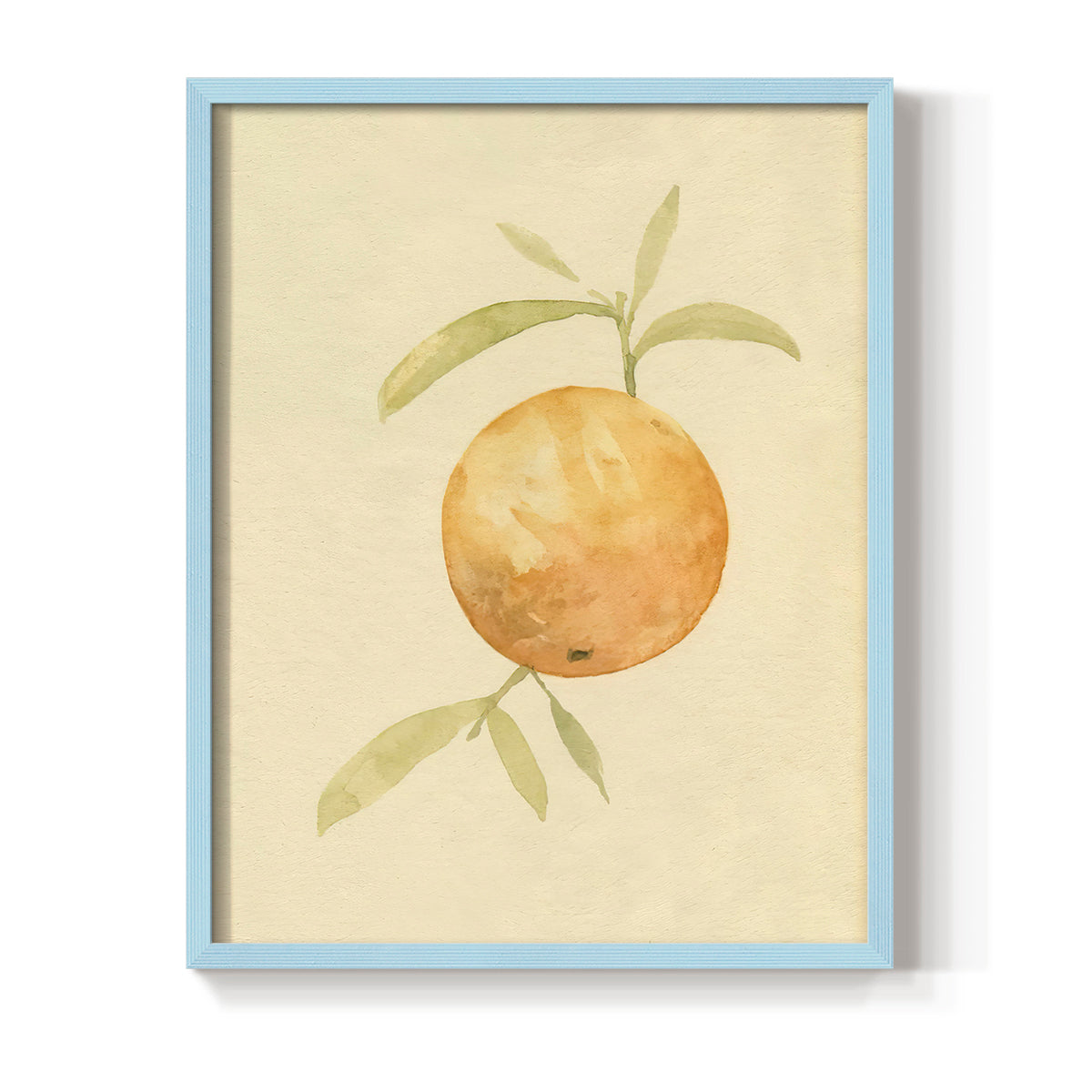 Dappled Oranges III - Restickable Framed Art Print