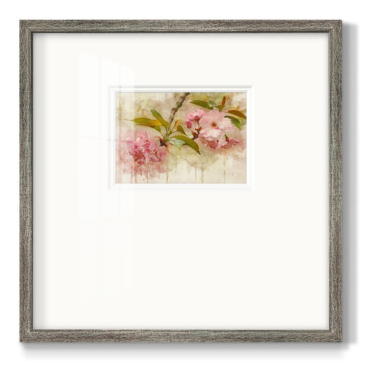 Blossom Elegance II Premium Framed Print Double Matboard