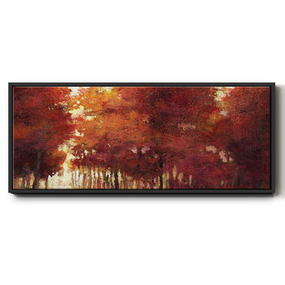 Afternoon Light - Floater Framed Canvas Print