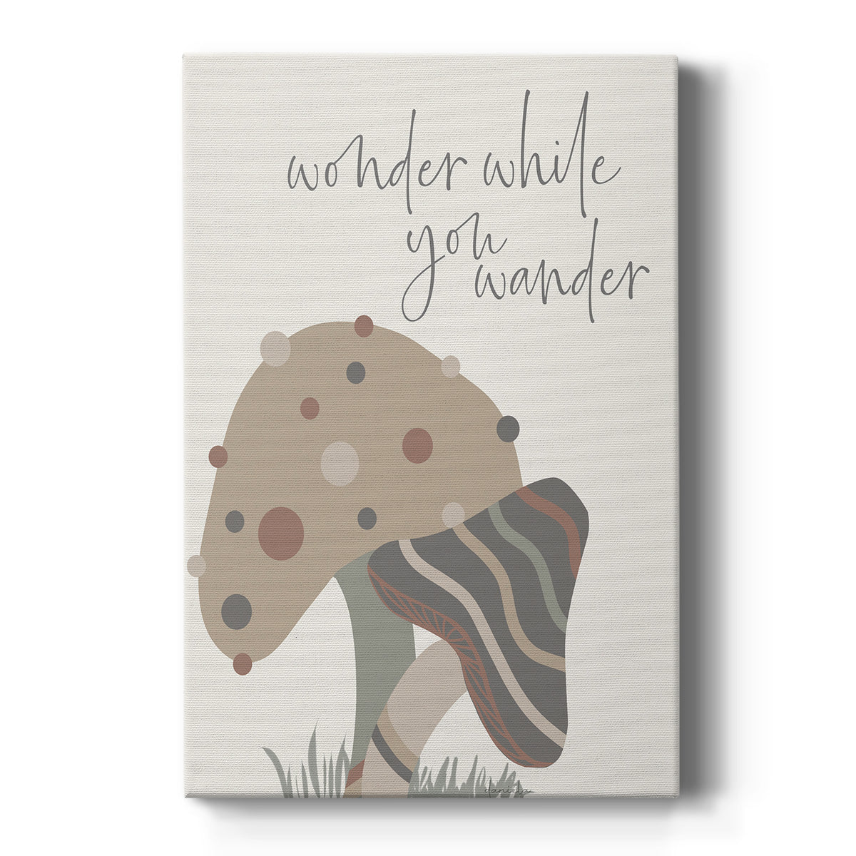 Wonder While You Wander Premium Gallery Wrapped Canvas - Ready to Hang