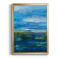 Island Groove - Modern Framed Canvas Print