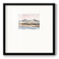 Autumn Mountain Valley II - Double Matboard Framed Print