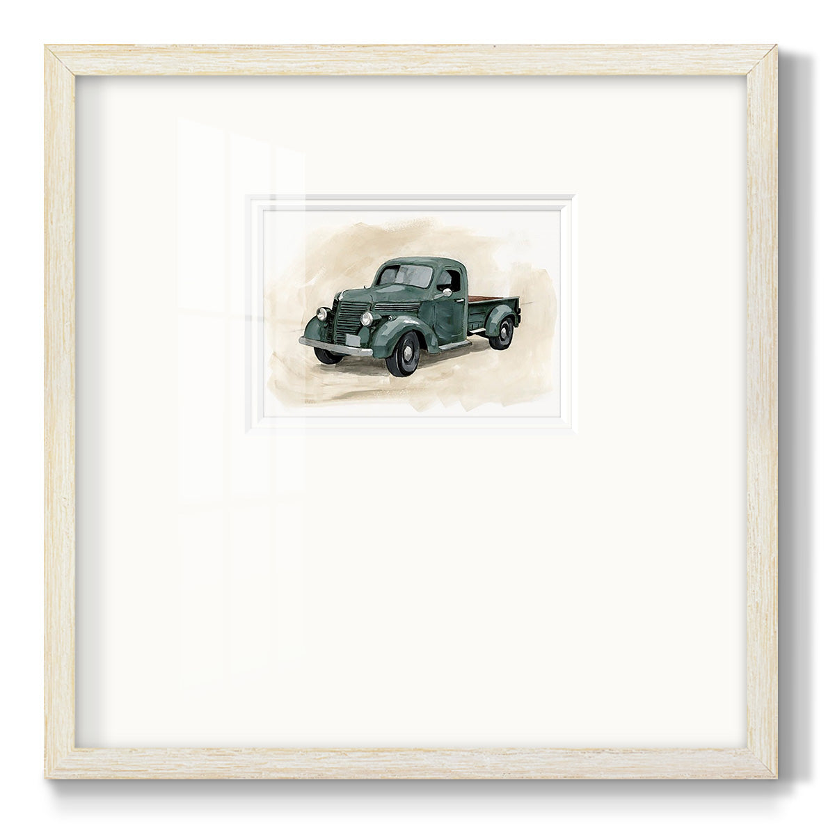 Pickup II Premium Framed Print Double Matboard