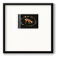 Critter & Foliage III - Double Matboard Framed Print