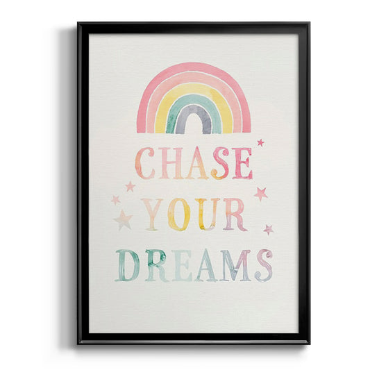 Sweet Unicorn III - Modern Framed Canvas Print