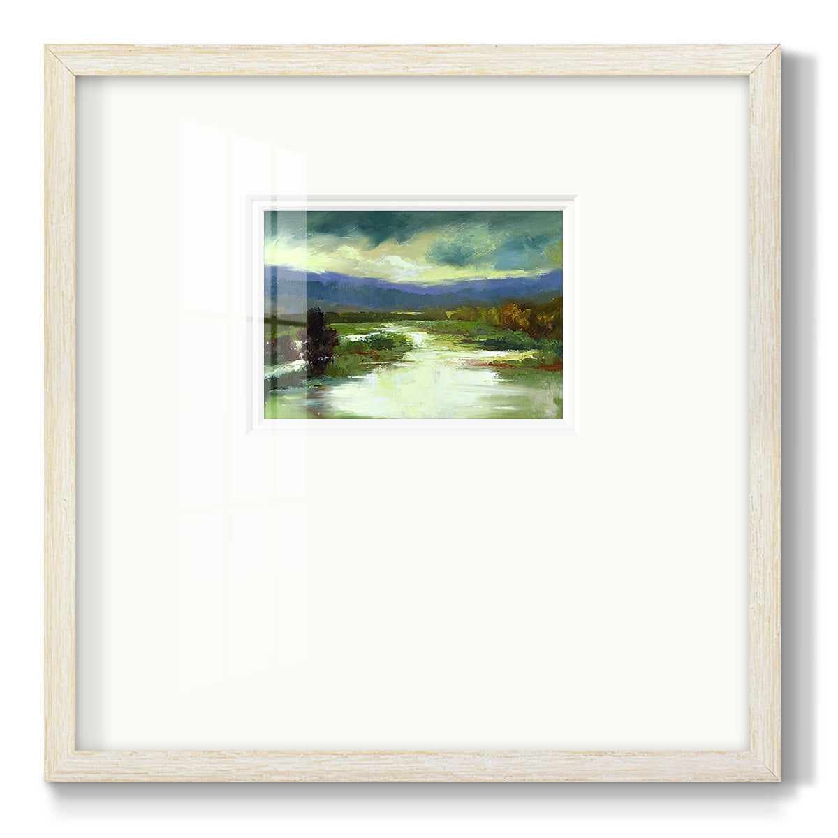 Mountain Meadow Premium Framed Print Double Matboard