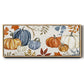 Autumn Pumpkins - Floater Framed Canvas Print