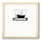 Modern Bath I Premium Framed Print Double Matboard