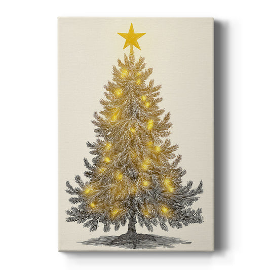 Gilded Chapel Chapel - Canvas Art Print