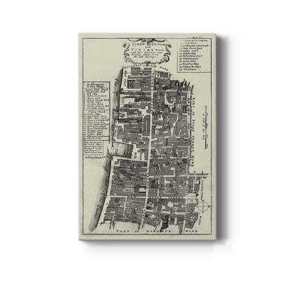 Quays of London IV - Canvas Art Print