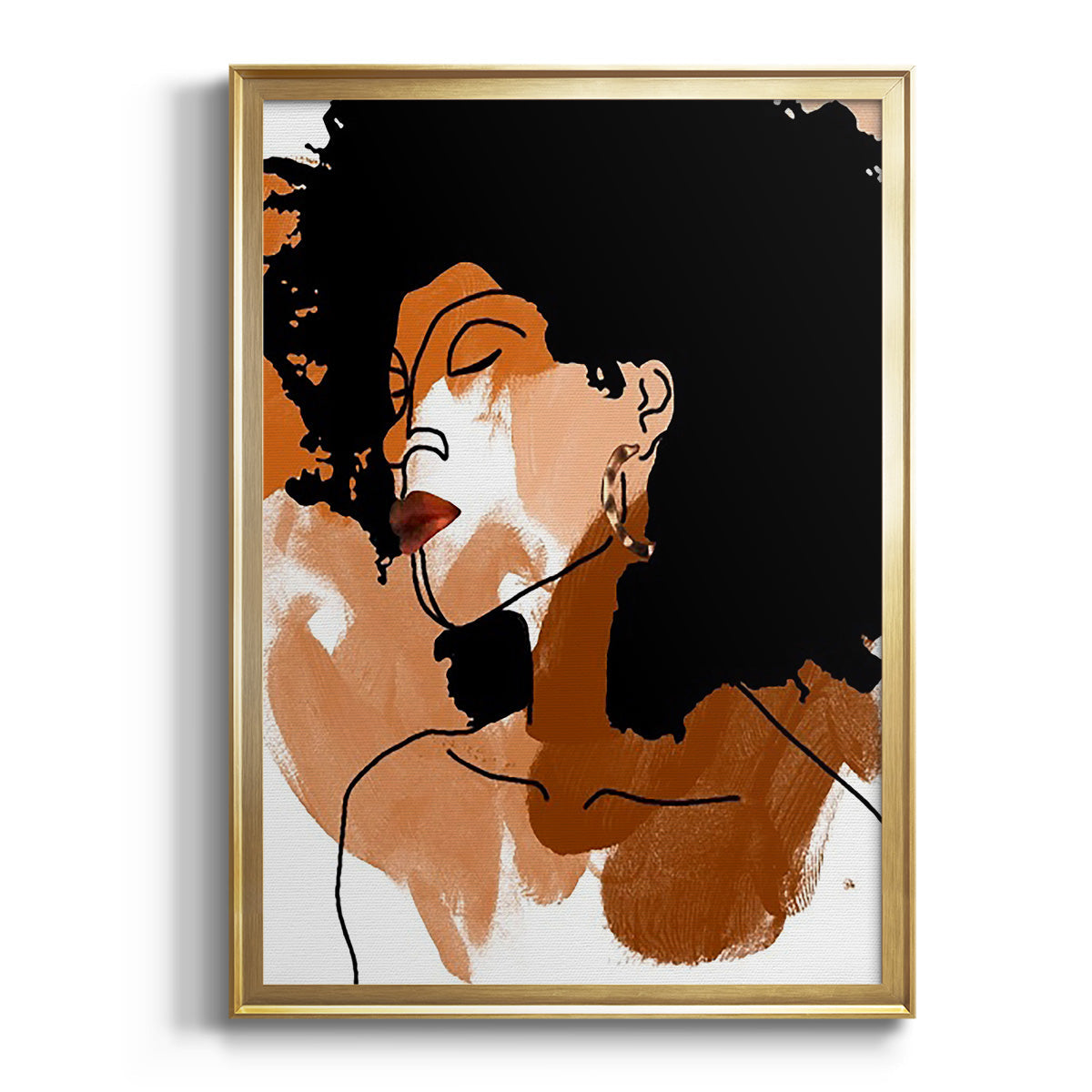 Phenomal Women II - Modern Framed Canvas Print