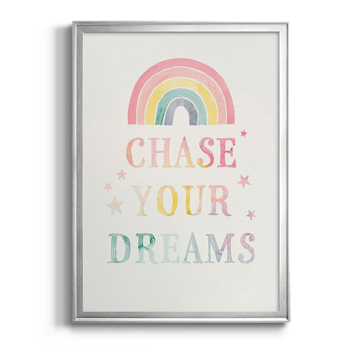 Sweet Unicorn III - Modern Framed Canvas Print