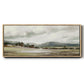 Big Sky Valley - Floater Framed Canvas Print