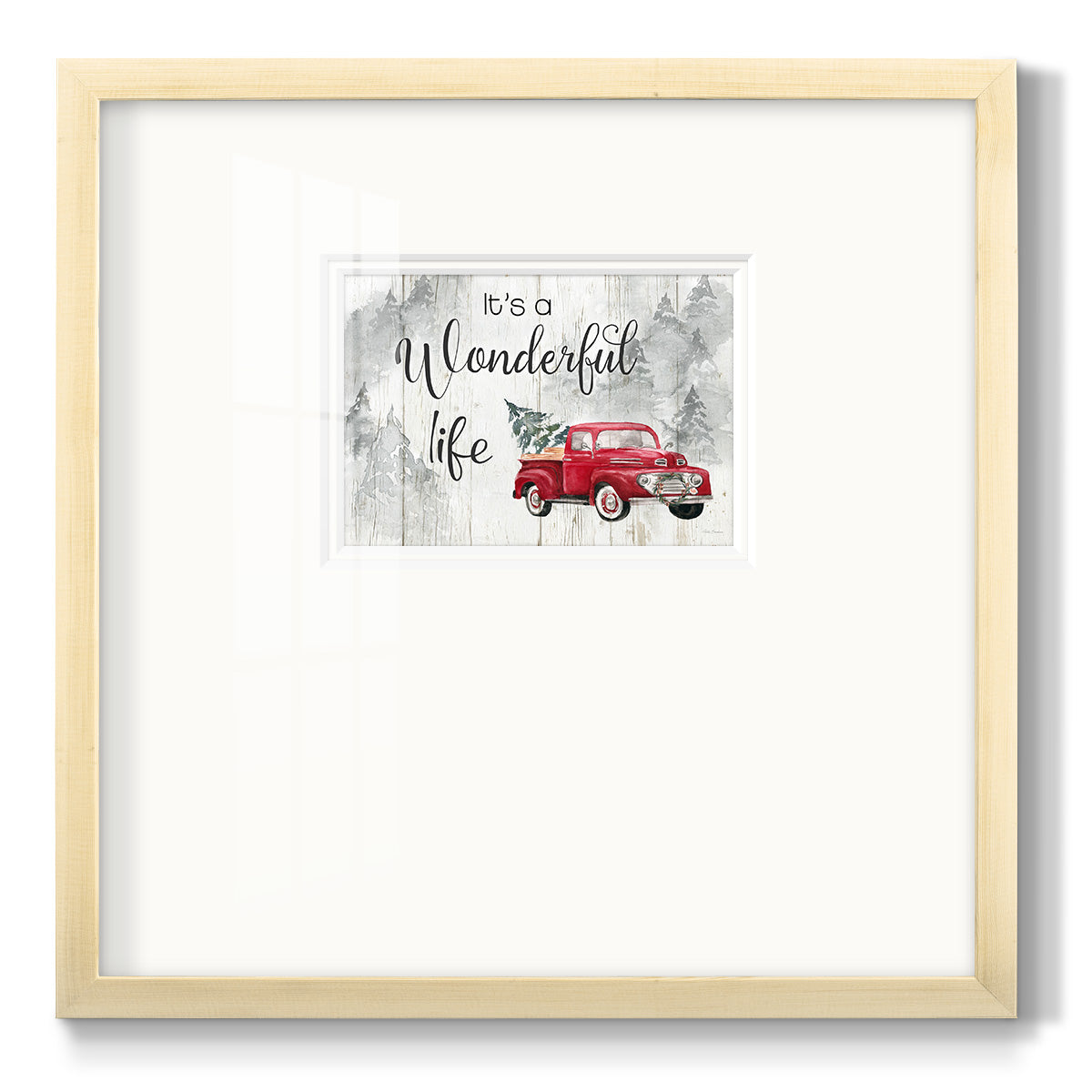 Indigo Kelp I - Double Matboard Framed Print