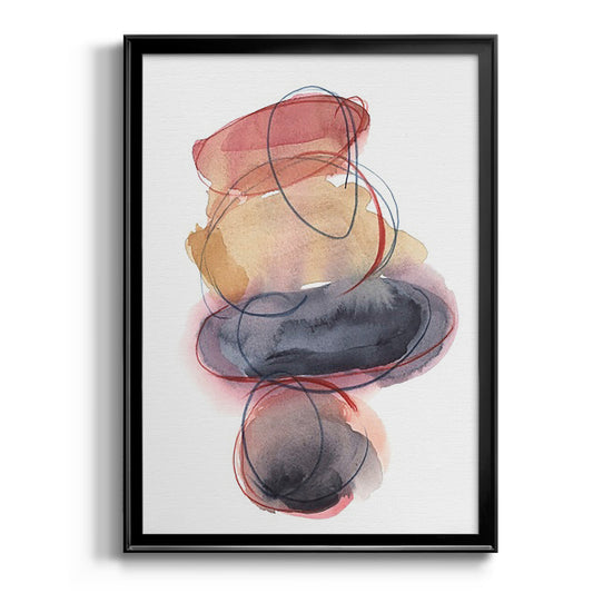 Balancing Act I - Modern Framed Canvas Print