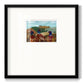 Pheasant Trio in Field - Double Matboard Framed Print