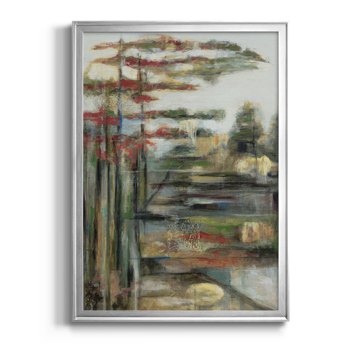 Daydream - Modern Framed Canvas Print