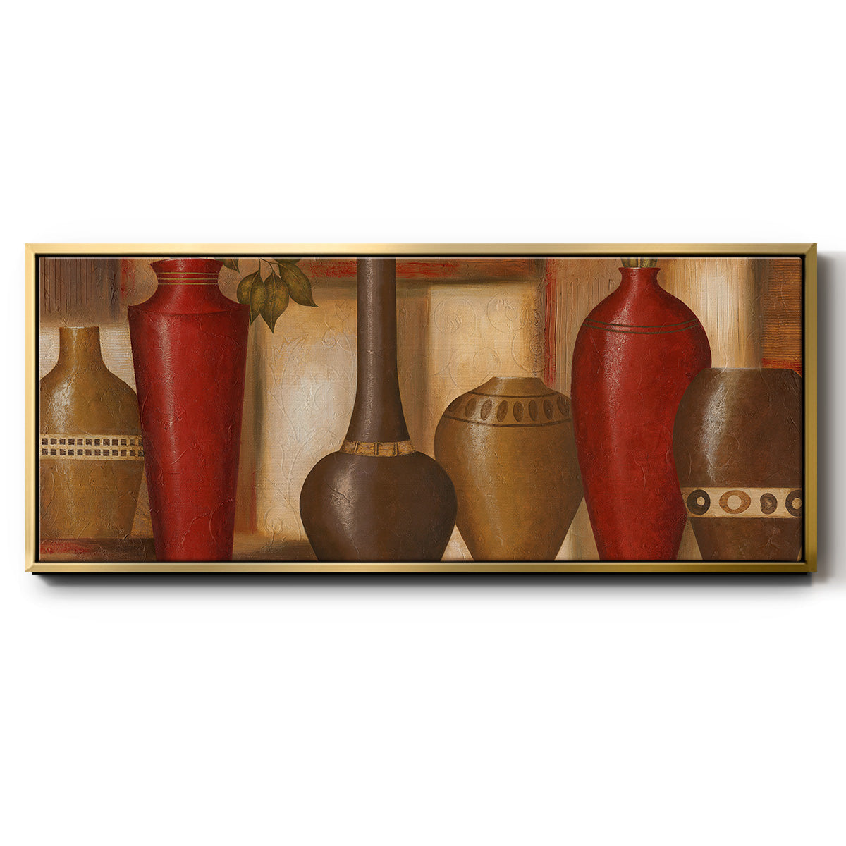 World Spice Revisited - Floater Framed Canvas Print
