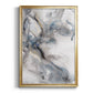 Marble Trance - Modern Framed Canvas Print