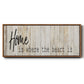 Home - Floater Framed Canvas Print