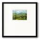 Emerald View II - Double Matboard Framed Print