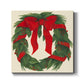 Holiday Wreath-Premium Gallery Wrapped Canvas - Ready to Hang