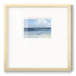 Beach Trio Premium Framed Print Double Matboard