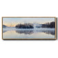 Scene on the Water VIII - Floater Framed Canvas Print