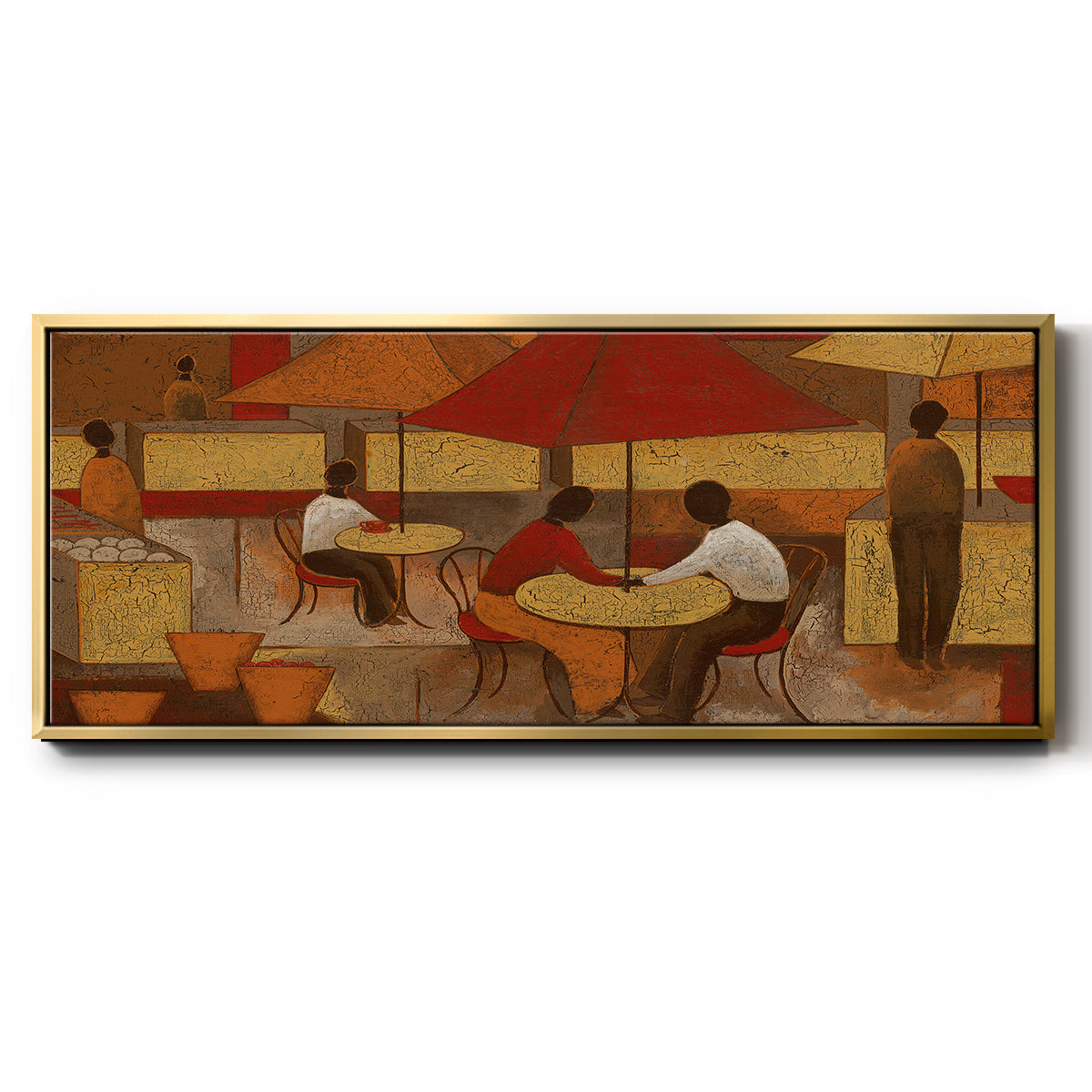 Lasting Memory I - Floater Framed Canvas Print