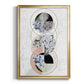 Inner Circles II - Modern Framed Canvas Print