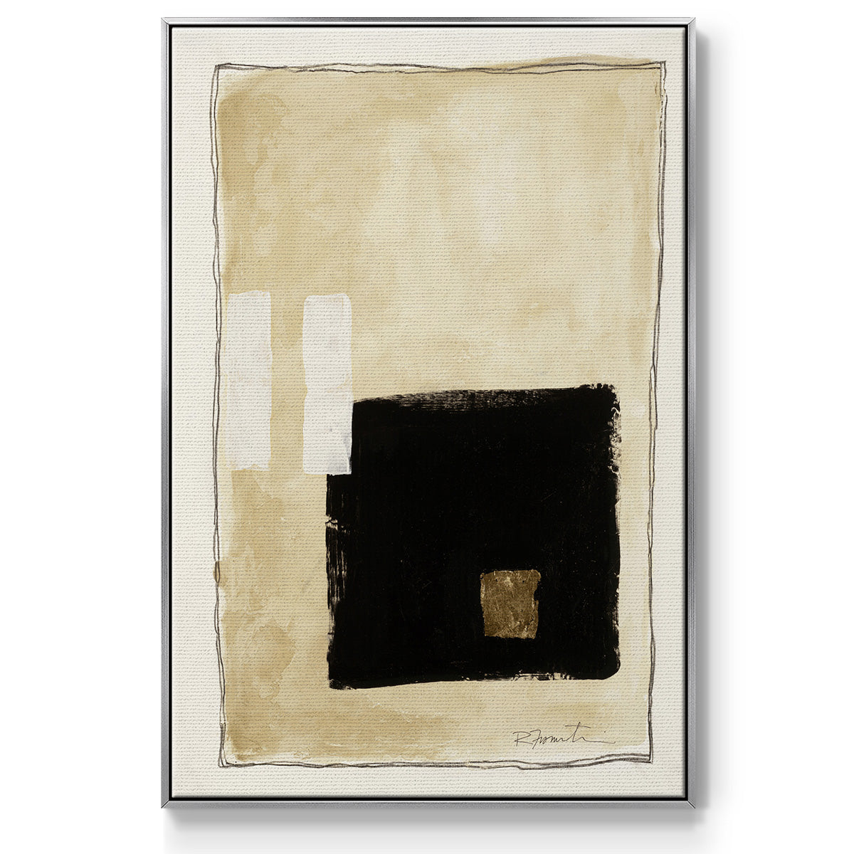 Inner Musing I -  Framed Canvas Print