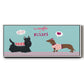 Valendogs Collection C - Floater Framed Canvas Print