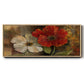 Perfect Pair II - Floater Framed Canvas Print