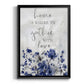 Gather With Love - Modern Framed Canvas Print