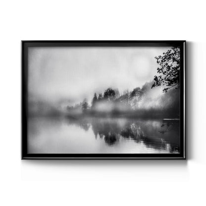 Soft Wonders - Modern Framed Canvas Print