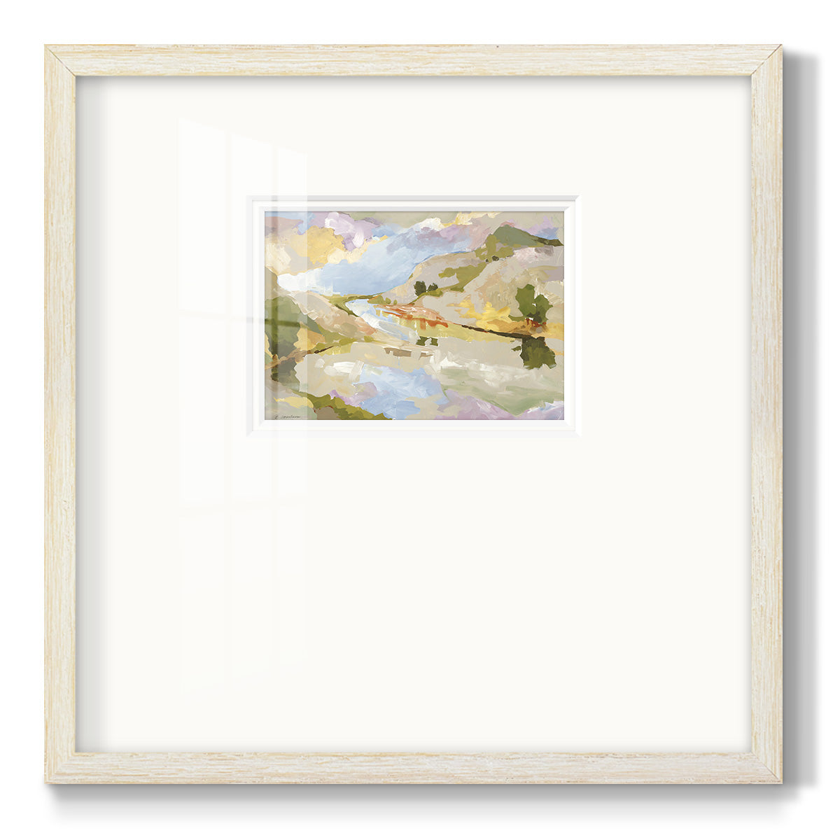 Uplands II- Premium Framed Print Double Matboard