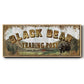 Black Bear Trading Post - Floater Framed Canvas Print