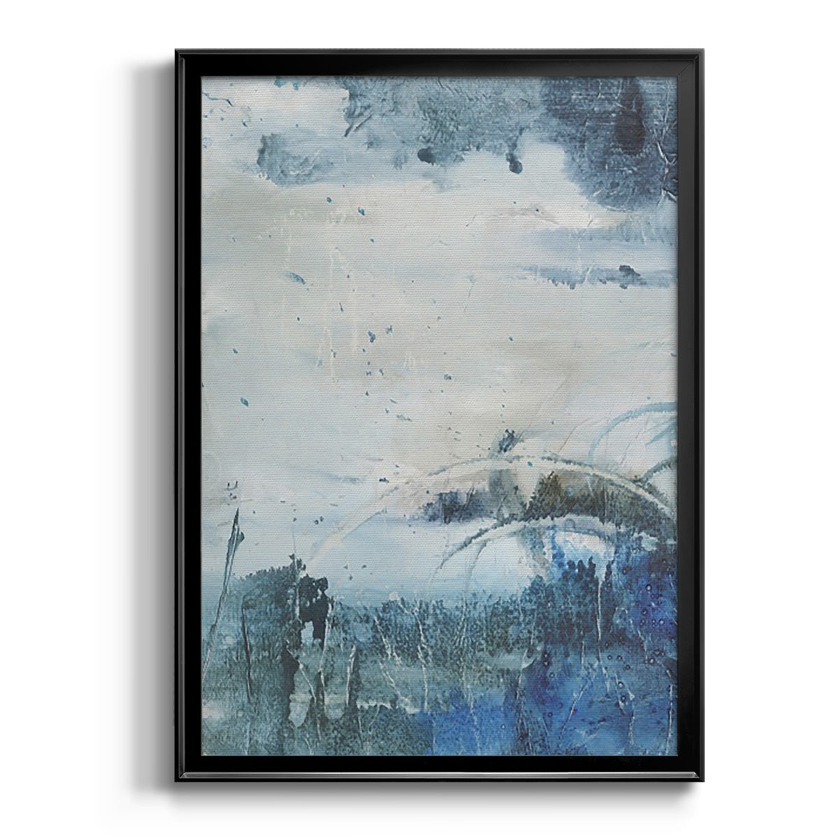 Coastal Seas II - Modern Framed Canvas Print