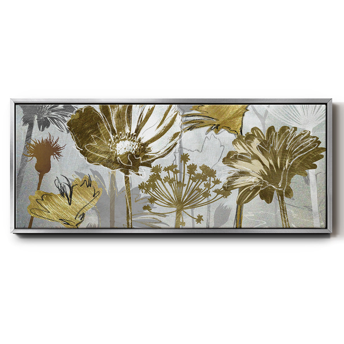 Summer - Floater Framed Canvas Print