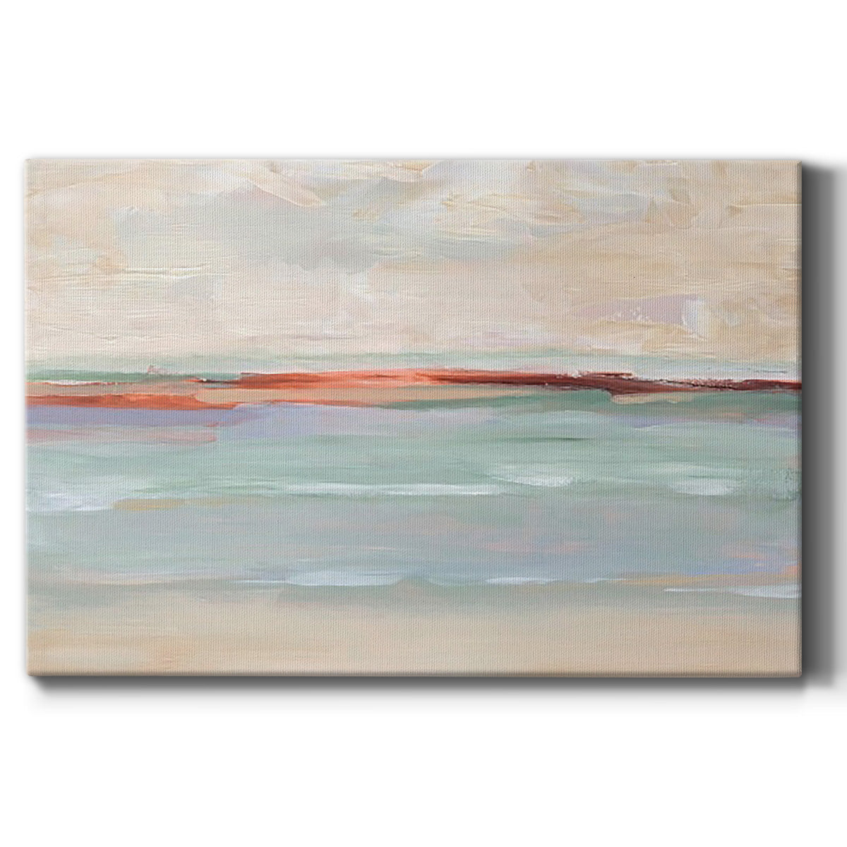 Sienna Horizon I Premium Gallery Wrapped Canvas - Ready to Hang