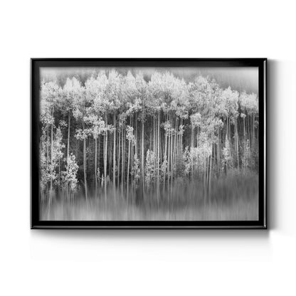 Dreamy Aspen - Modern Framed Canvas Print