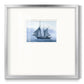 Misty Sail - Double Matboard Framed Print