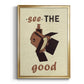 Movie Time I - Modern Framed Canvas Print