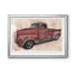 Antique Pickup I Premium Framed Print - Ready to Hang