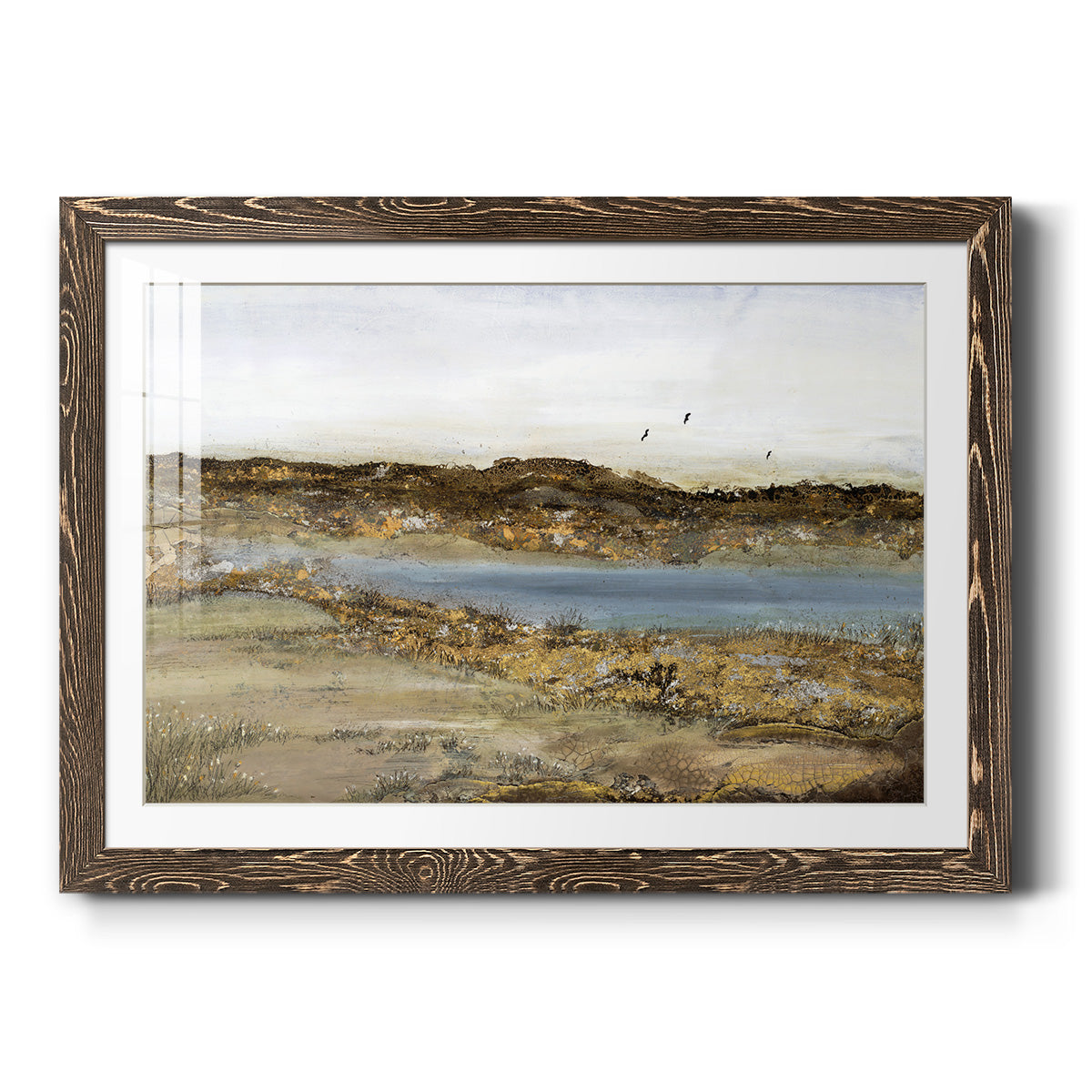 RETREATING WITHIN-Premium Framed Print - Ready to Hang